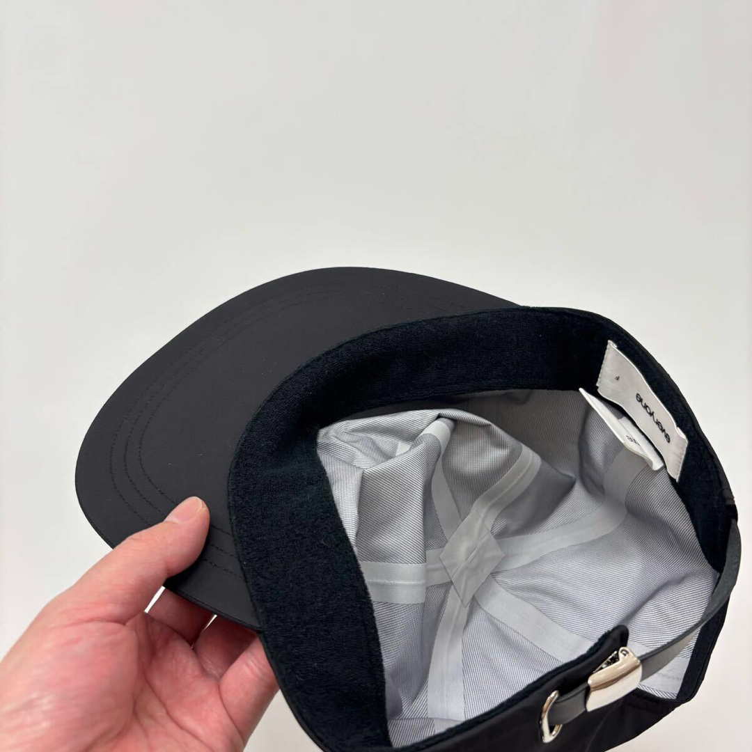 新品 everyone 3layer cap キャップ ロゴ 刺繍 ブラックの通販 新品 everyone 3layer cap キャップ ロゴ 刺繍 ブラックの通販