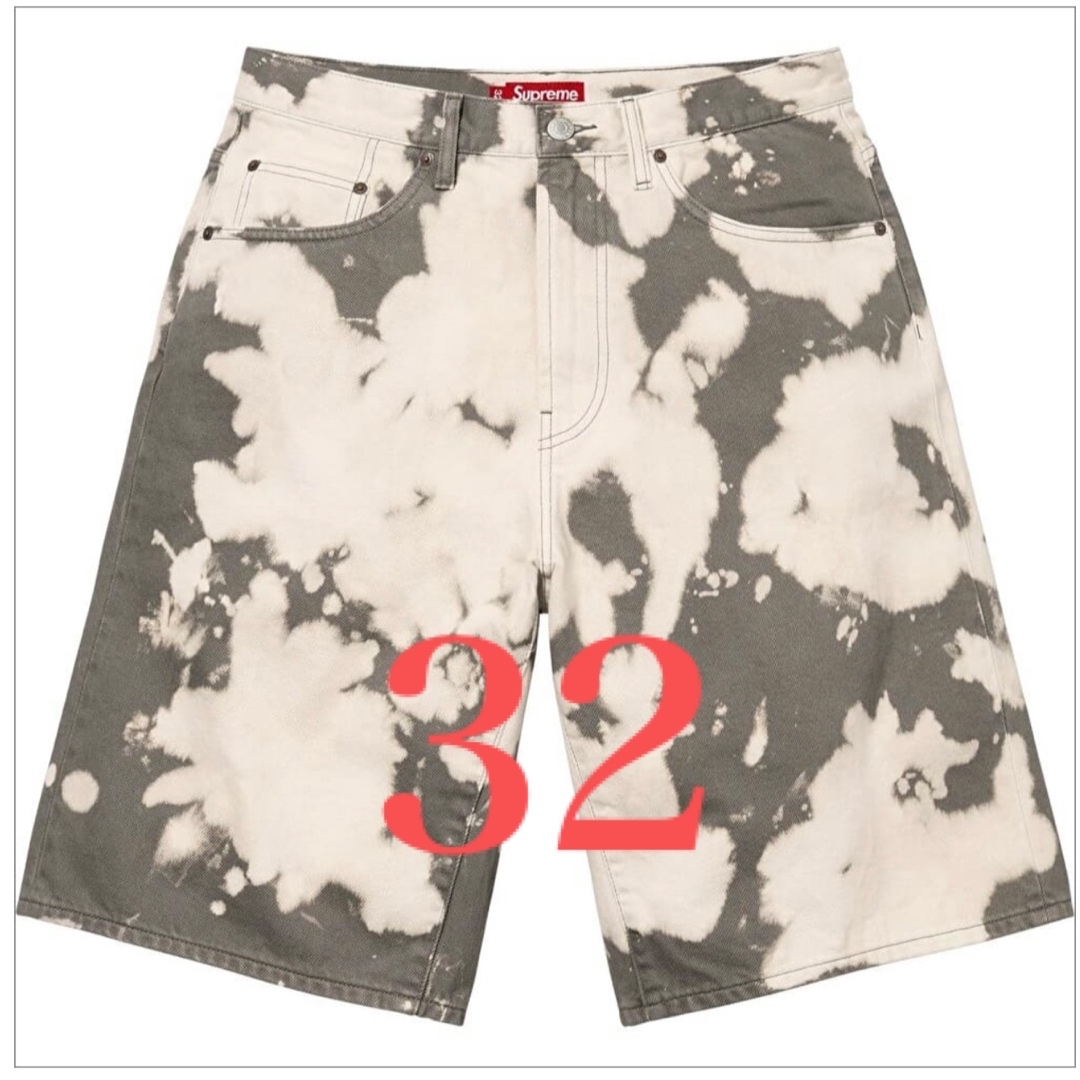 Supreme - Supreme Baggy Denim Short Bleached 32の通販 by Supreme - Supreme Baggy Denim Short Bleached 32の通販 by