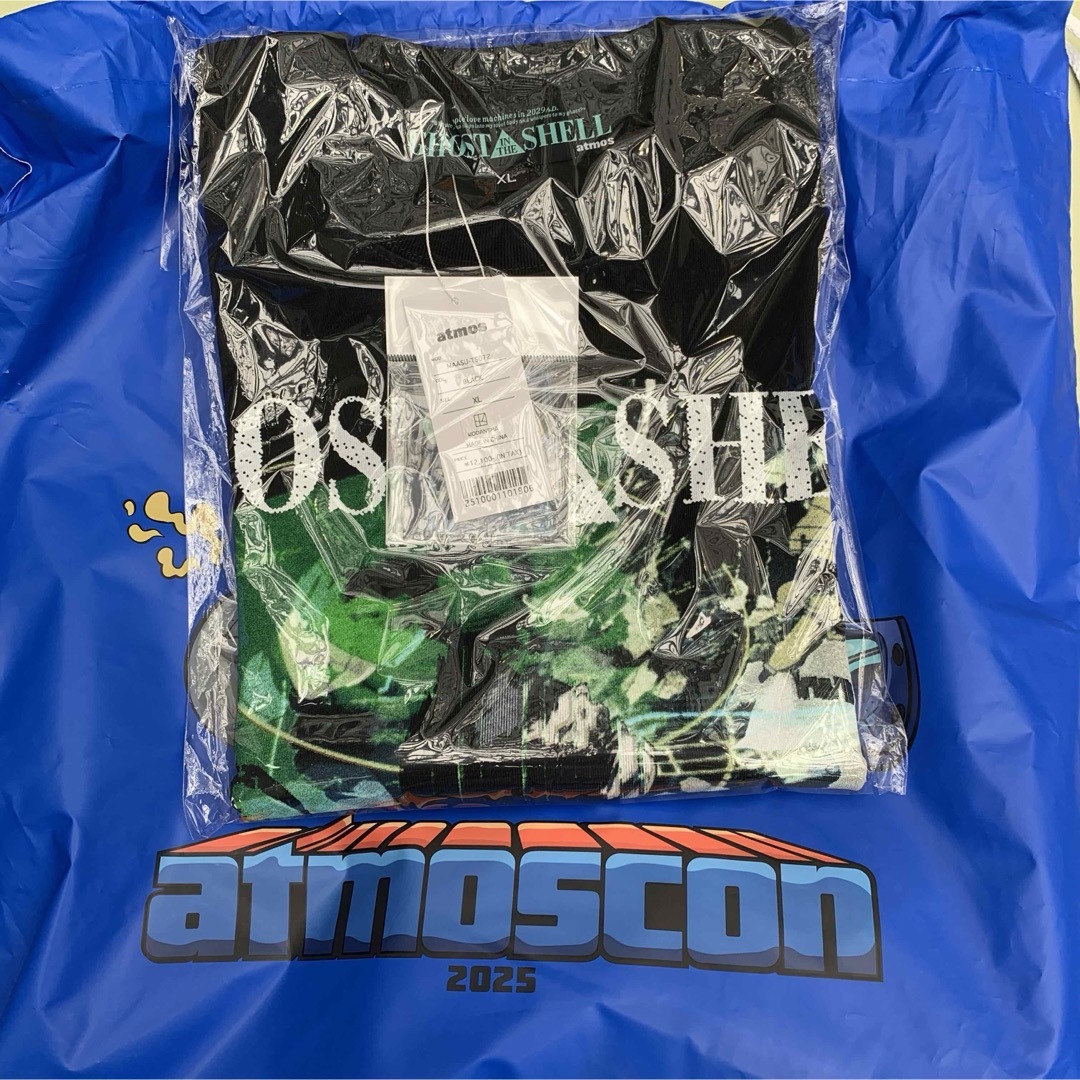 atmos - GHOST IN THE SHELL 攻殻機動隊Tシャツ アトモスコン XL atmos - GHOST IN THE SHELL 攻殻機動隊Tシャツ アトモスコン XL