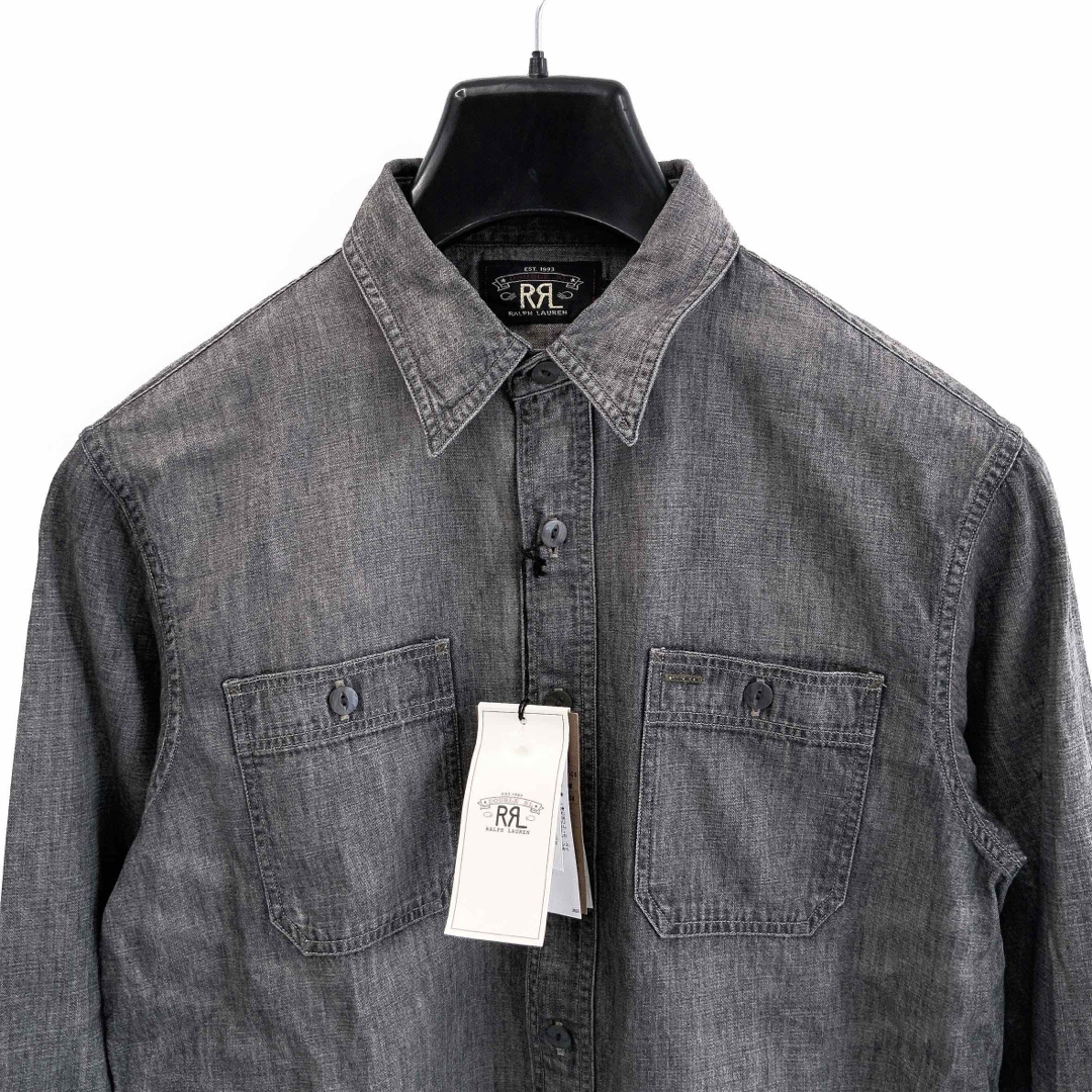 RRL - S 新品 RRL デニムシャツ キムタク グランメゾン東京 パリ RRL - S 新品 RRL デニムシャツ キムタク グランメゾン東京 パリ