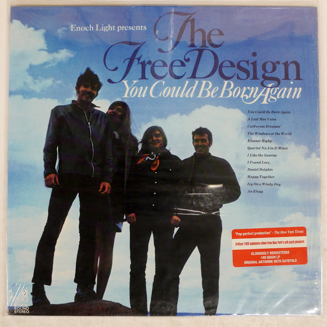 US盤 FREE DESIGN/YOU COULD BE BORN AGAIN/LIGHT IN THE ATTIC US盤 FREE DESIGN/YOU COULD BE BORN AGAIN/LIGHT IN THE ATTIC