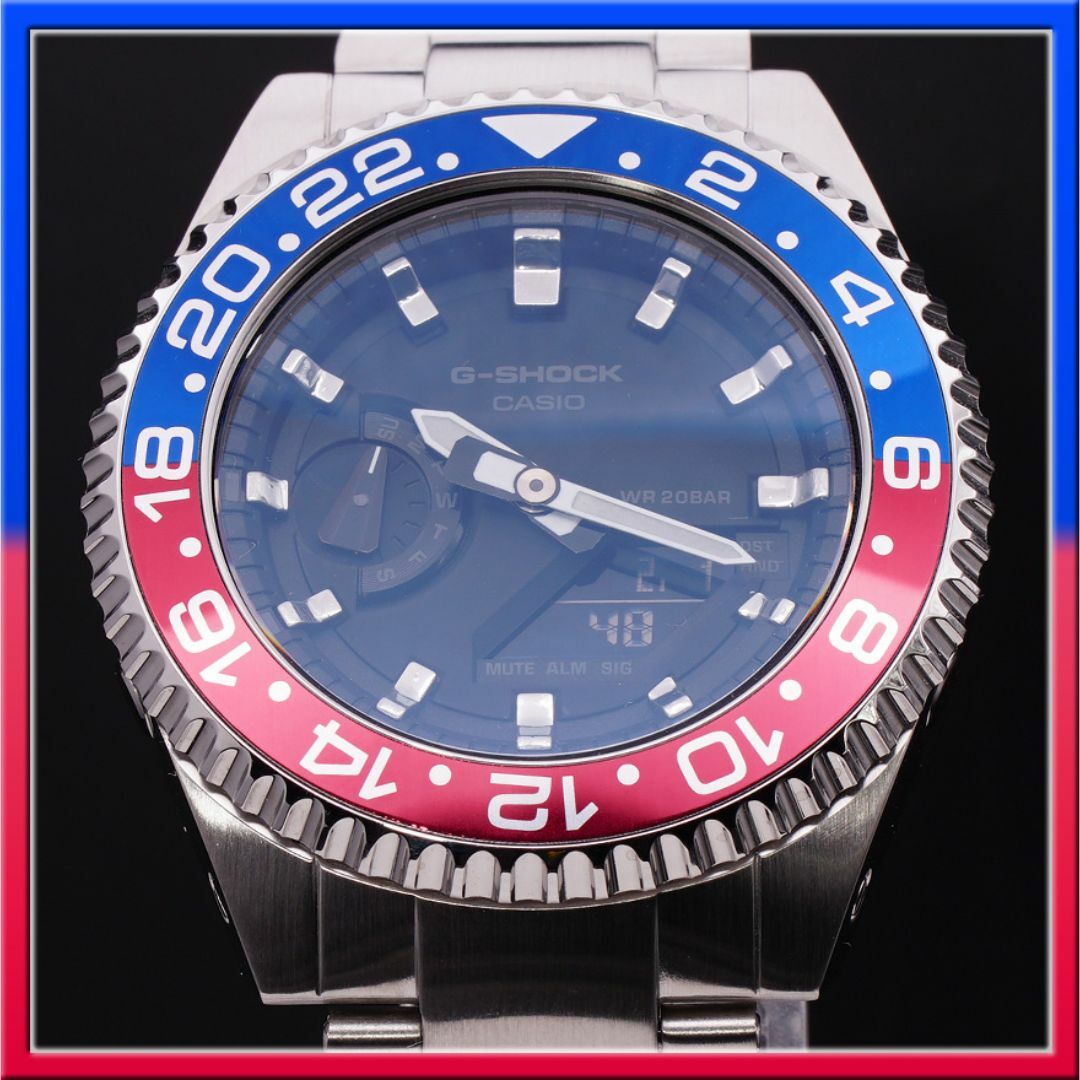 G-SHOCK - G-SHOCK GA-2100 カシマリーナMOD ペプシカラーの通販 G-SHOCK - G-SHOCK GA-2100 カシマリーナMOD ペプシカラーの通販