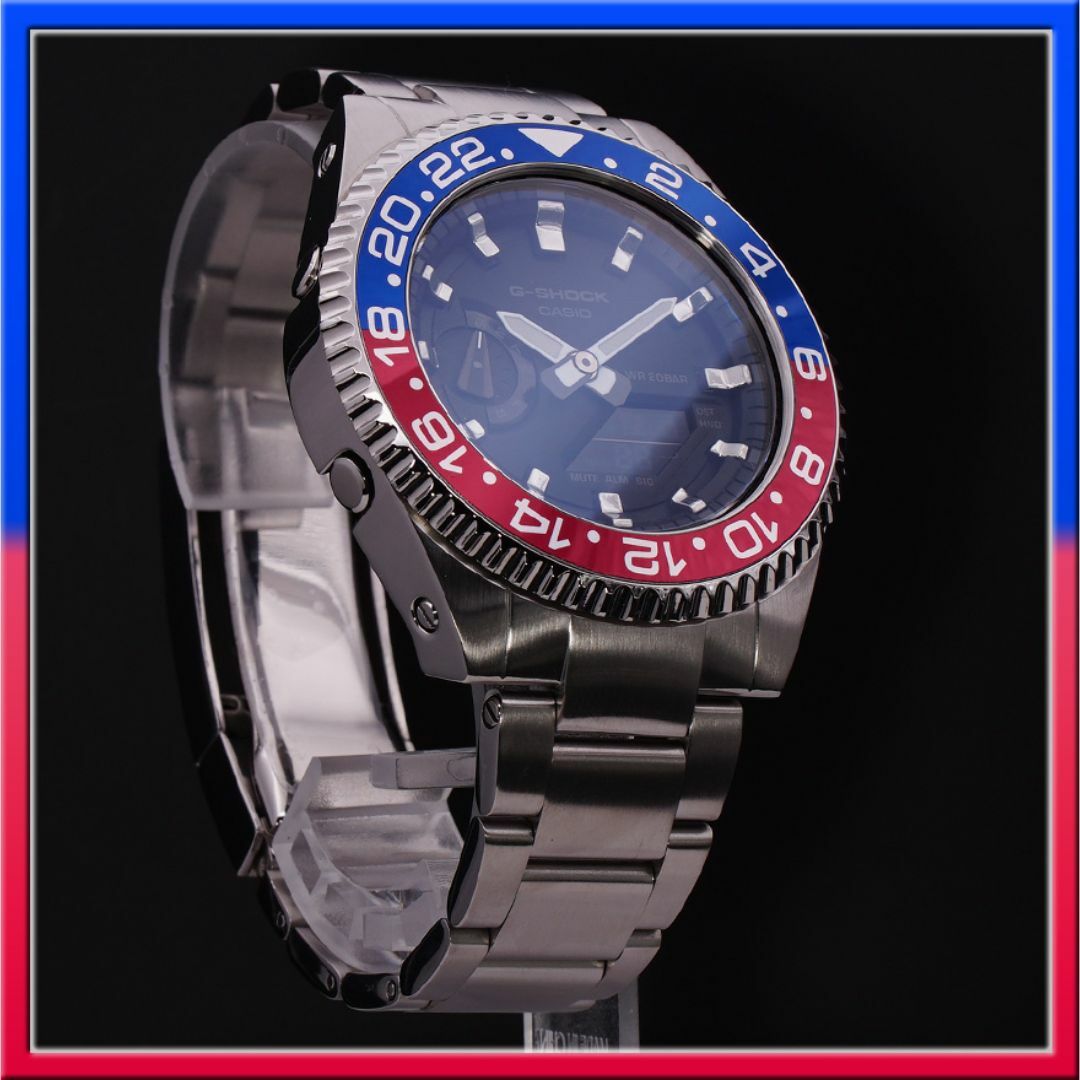G-SHOCK - G-SHOCK GA-2100 カシマリーナMOD ペプシカラーの通販 G-SHOCK - G-SHOCK GA-2100 カシマリーナMOD ペプシカラーの通販