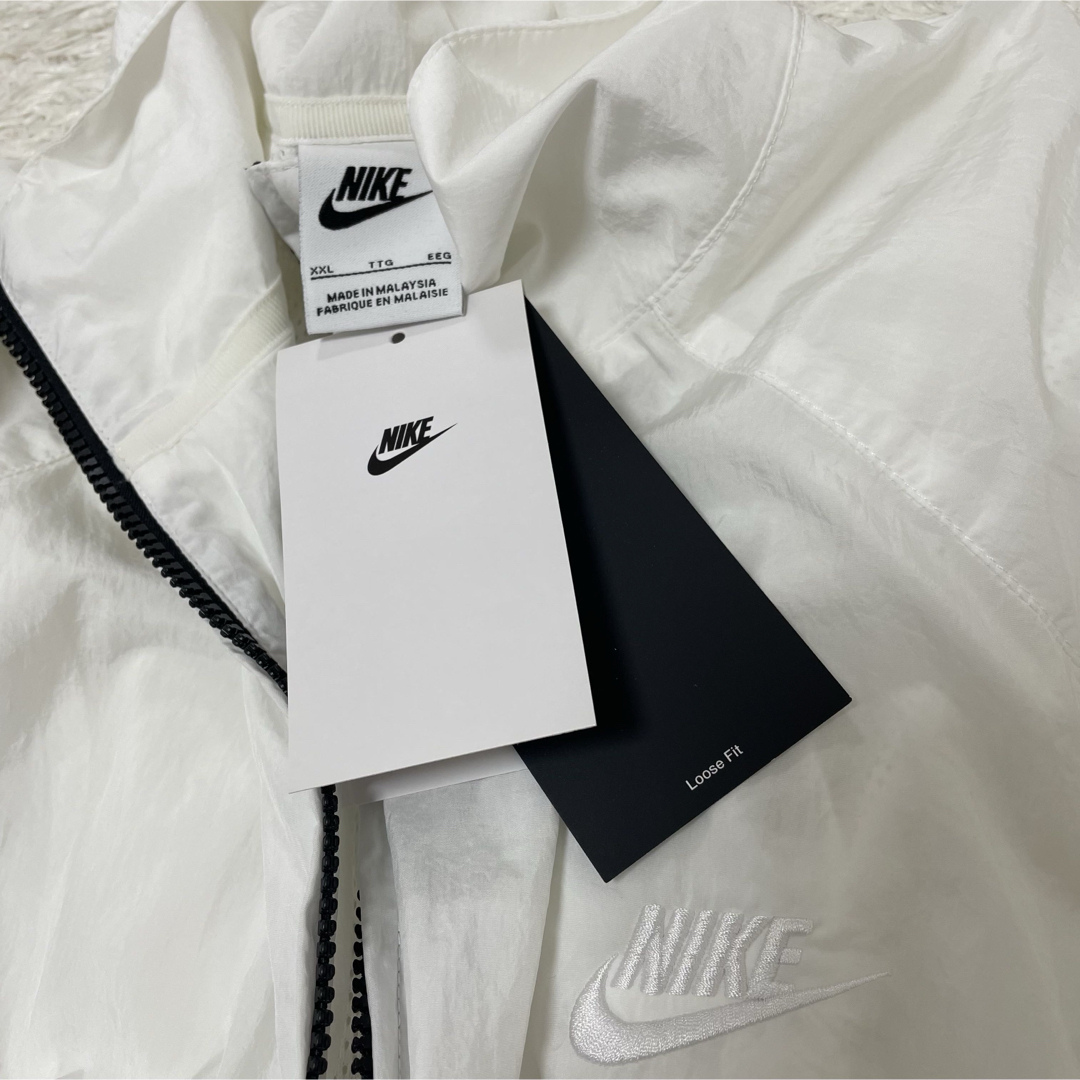 NIKE - NIKE メンズ ウーブン ジャケット ビッグスウッシュ 2XL NIKE - NIKE メンズ ウーブン ジャケット ビッグスウッシュ 2XL