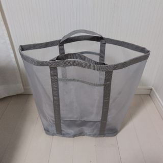 MUJI (無印良品) - 無印良品 ステンレスランドリーバスケット大 MUJI (無印良品) - 無印良品 ステンレスランドリーバスケット大