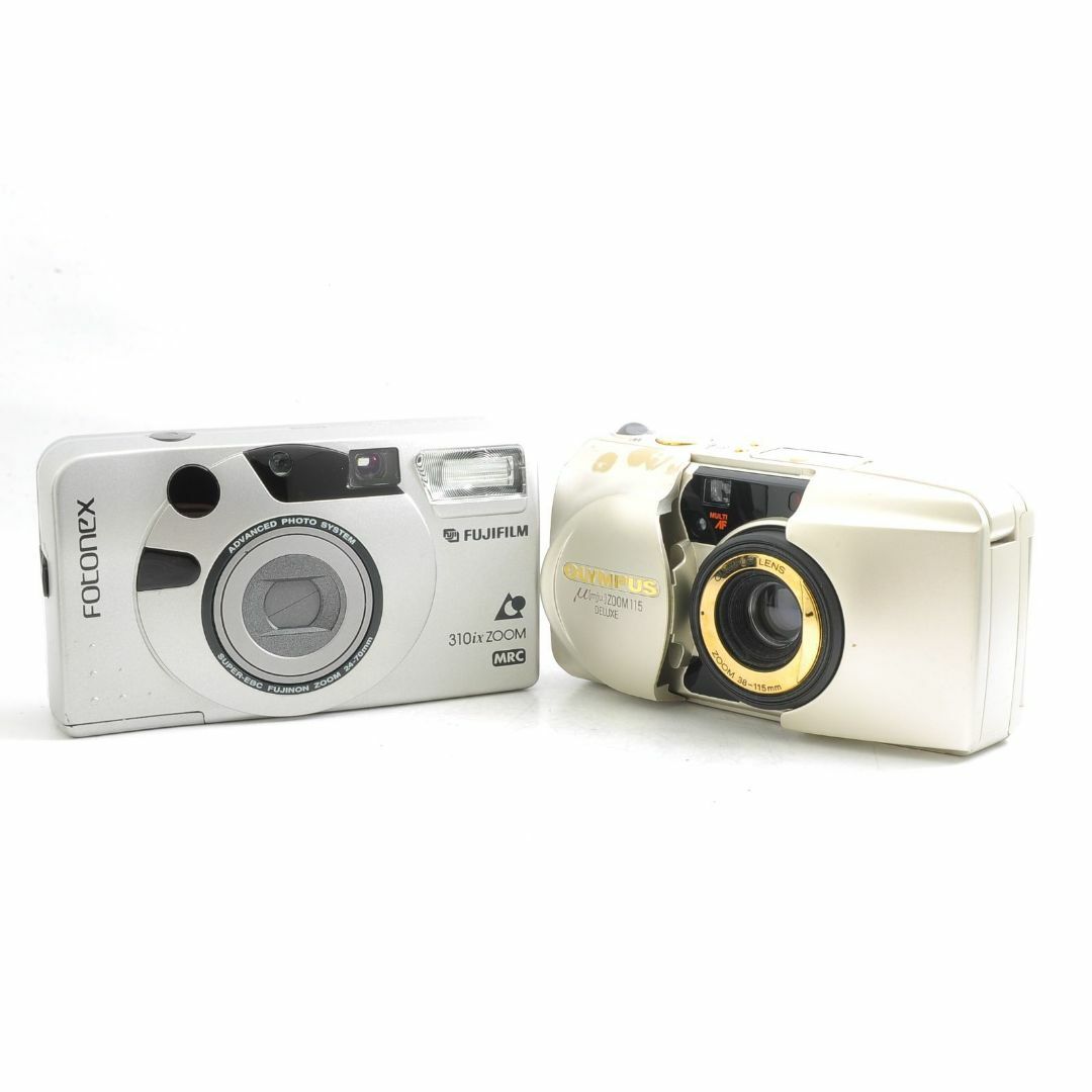 OLYMPUS - Olympus μ ZOOM 115&フジ FOTONEX の2台セットの通販 OLYMPUS - Olympus μ ZOOM 115&フジ FOTONEX の2台セットの通販