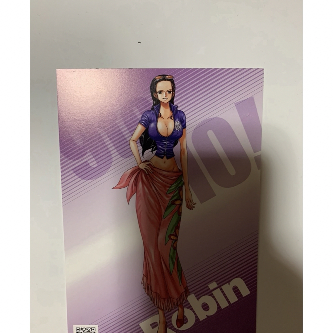 ONE PIECE - ワンピース ロビン AR付きポストカード 麦わら ONE PIECE - ワンピース ロビン AR付きポストカード 麦わら
