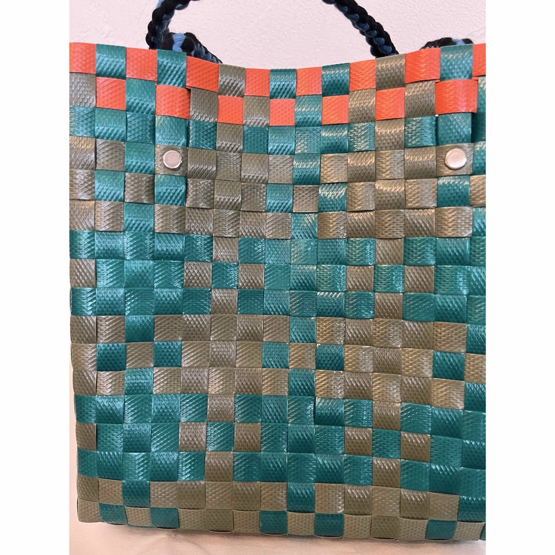 MARNI - MARNI マルニ ジャージーハンドル ミニバスケット 正規 MARNI - MARNI マルニ ジャージーハンドル ミニバスケット 正規