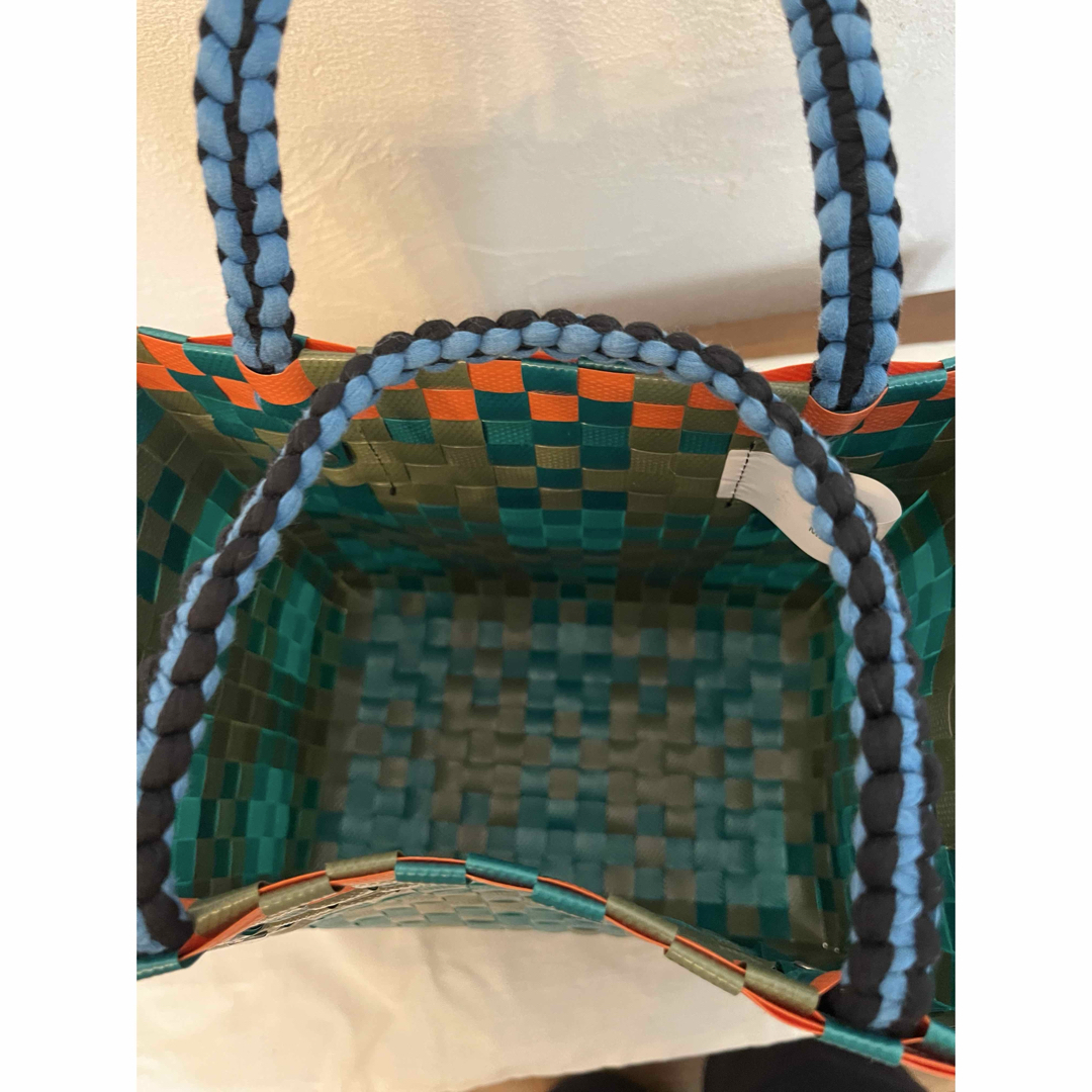 MARNI - MARNI マルニ ジャージーハンドル ミニバスケット 正規 MARNI - MARNI マルニ ジャージーハンドル ミニバスケット 正規