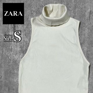 ZARA - ZARA ザラ ストライプ ニット トップス Sの通販 by ZARA - ZARA ザラ ストライプ ニット トップス Sの通販 by