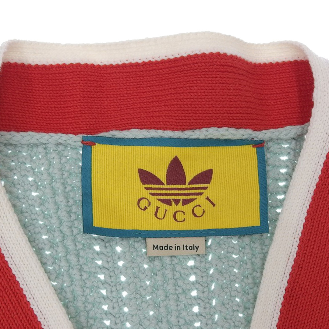 GUCCI - グッチ 新品同様 GUCCI グッチ ×アディダス ロゴ刺繍 GUCCI - グッチ 新品同様 GUCCI グッチ ×アディダス ロゴ刺繍