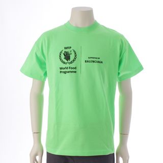 BALENCIAGA(Tシャツ/カットソー(半袖/袖なし) ・ グリーン BALENCIAGA(Tシャツ/カットソー(半袖/袖なし) ・ グリーン
