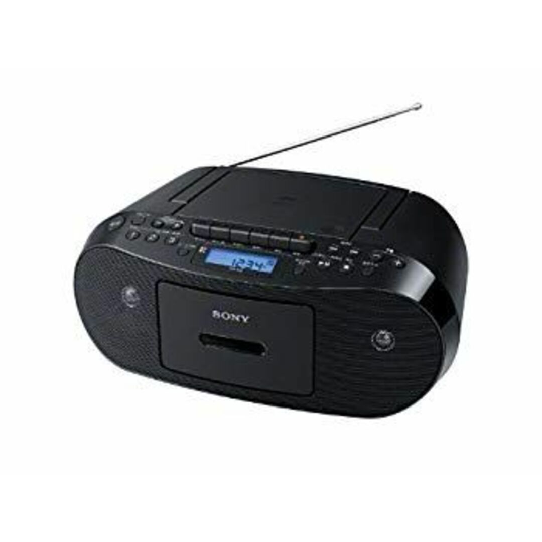 SONY CDラジオカセットコーダー ブラック CFD-S50/B rdzdsi3 スマホ/家電/カメラのオーディオ機器(その他)の商品写真