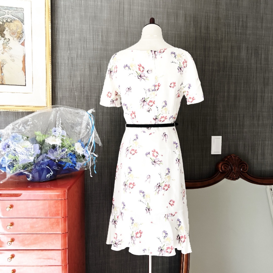 Christian Dior - 美品 ChristianDior ディオール シルク 花柄 Christian Dior - 美品 ChristianDior ディオール シルク 花柄