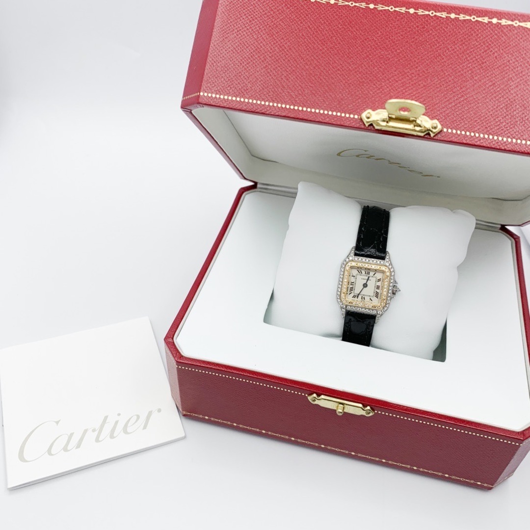Cartier - 【OH済/ベルト2種】カルティエ パンテール SM コンビ