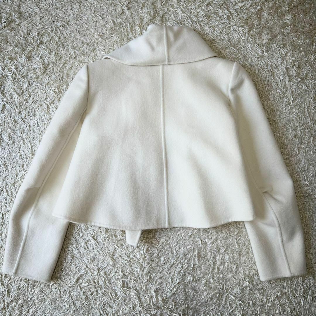 FOXEY - FOXEY フォクシー カシミヤ ショート丈 コート ブルゾン FOXEY - FOXEY フォクシー カシミヤ ショート丈 コート ブルゾン