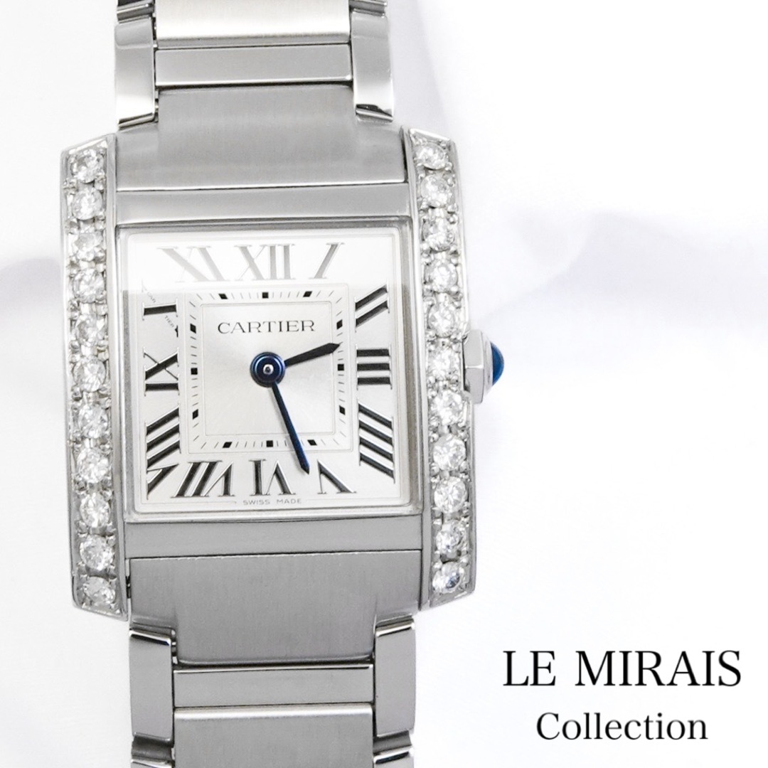 Cartier - 【保証書付】カルティエ タンクフランセーズ 現行 SM Cartier - 【保証書付】カルティエ タンクフランセーズ 現行 SM