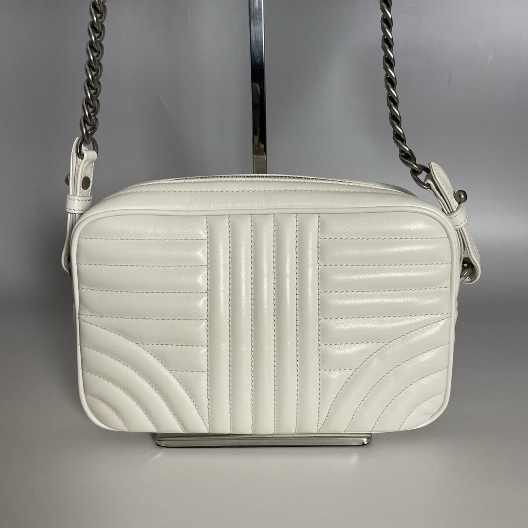PRADA - Prada 極美品 ダイアグラム チェーン ショルダーバッグ PRADA - Prada 極美品 ダイアグラム チェーン ショルダーバッグ