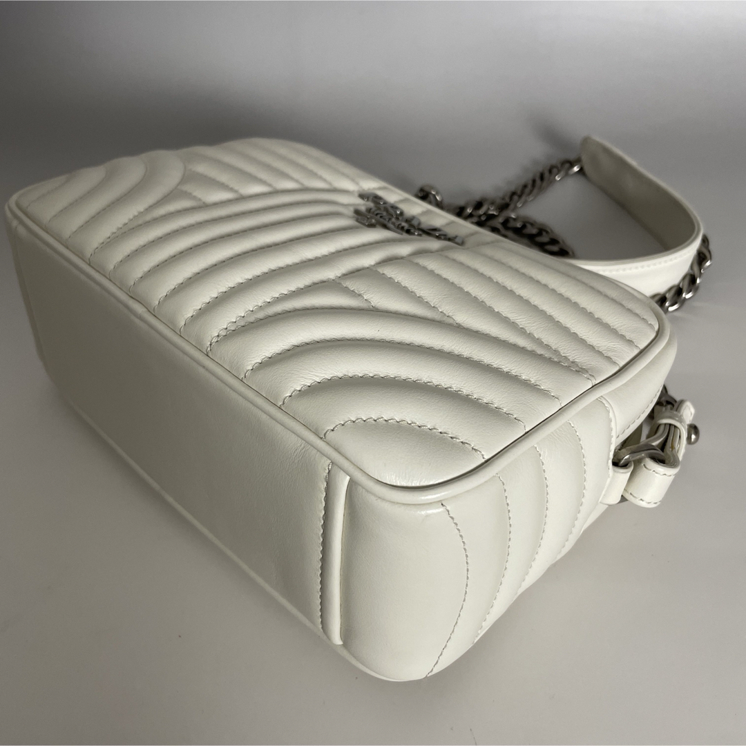 PRADA - Prada 極美品 ダイアグラム チェーン ショルダーバッグ PRADA - Prada 極美品 ダイアグラム チェーン ショルダーバッグ