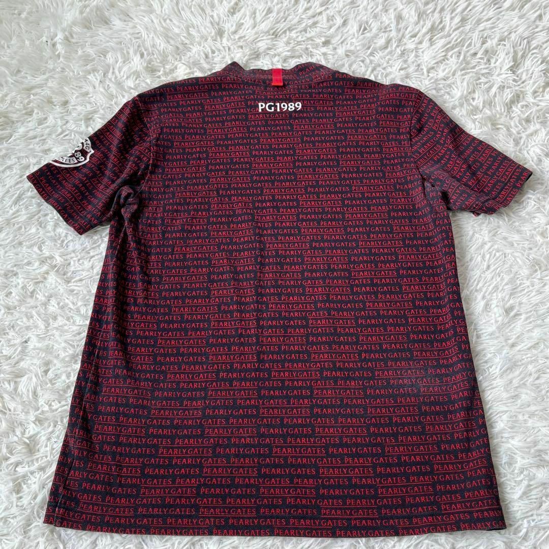 PEARLY GATES - pearly パーリーゲイツ 総柄 ロゴ Tシャツ PEARLY GATES - pearly パーリーゲイツ 総柄 ロゴ Tシャツ
