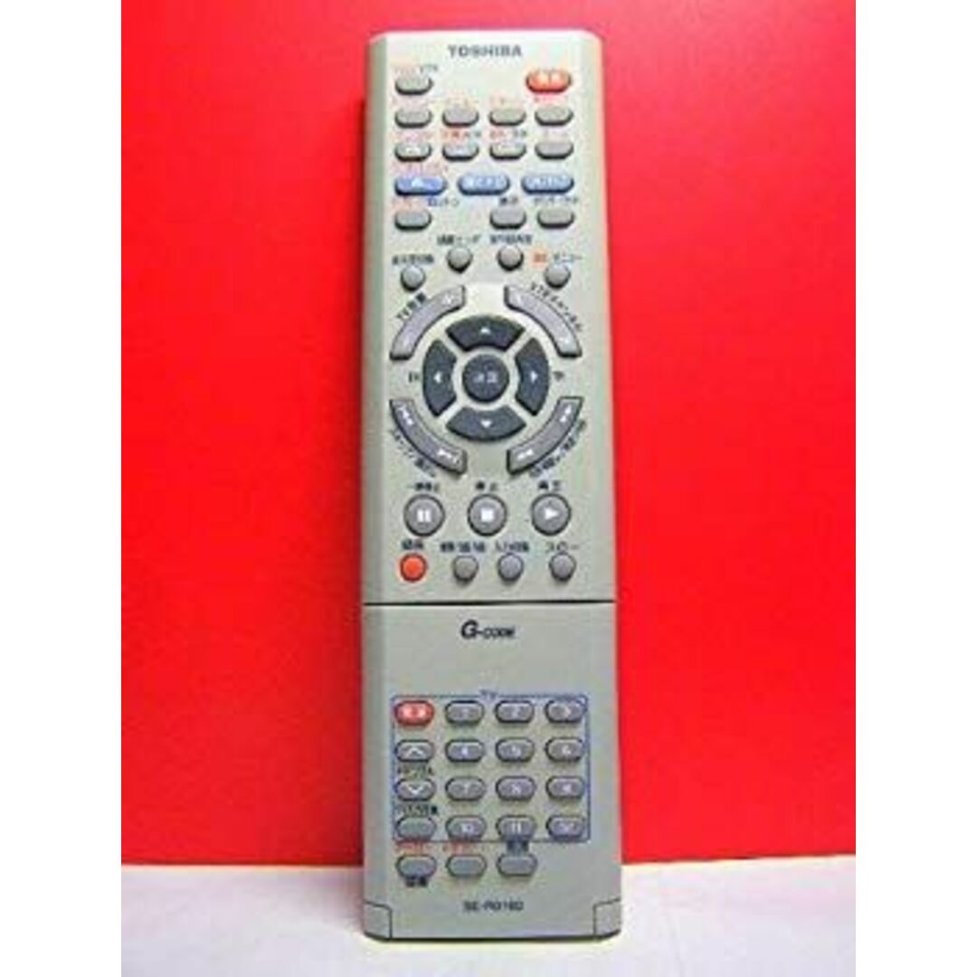 東芝 ビデオ・DVDリモコン SE-R0160 rdzdsi3 スマホ/家電/カメラのテレビ/映像機器(その他)の商品写真