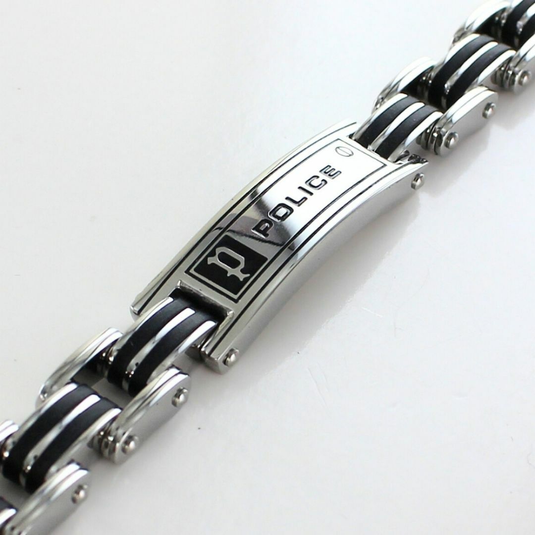POLICE - ☆ポリス ブレスレット 正規品 純正 ショッパー付 POLICE - ☆ポリス ブレスレット 正規品 純正 ショッパー付