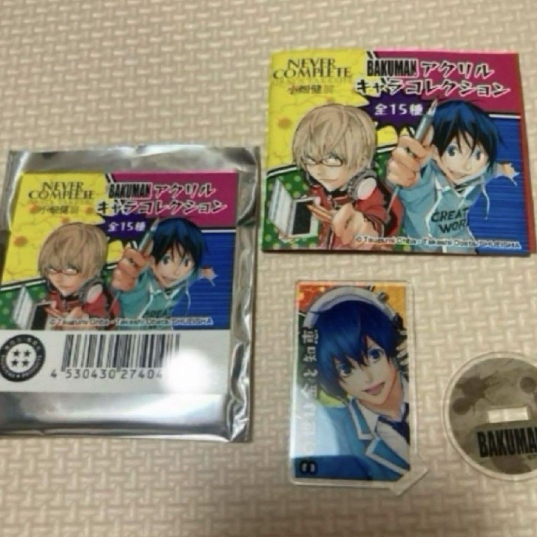 バクマン アクリルキャラコレクション 小畑健展 この世は金と知恵 エンタメ/ホビーのアニメグッズ(その他)の商品写真