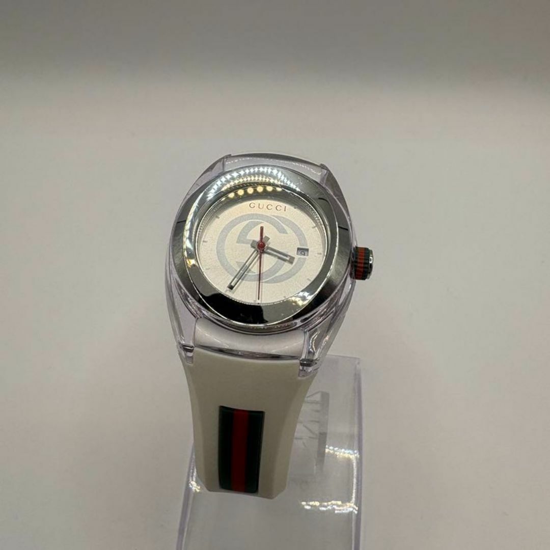 GUCCI - グッチ SYNCシンク 137.3 YA137302 SS/QZ/ラバー GUCCI - グッチ SYNCシンク 137.3 YA137302 SS/QZ/ラバー