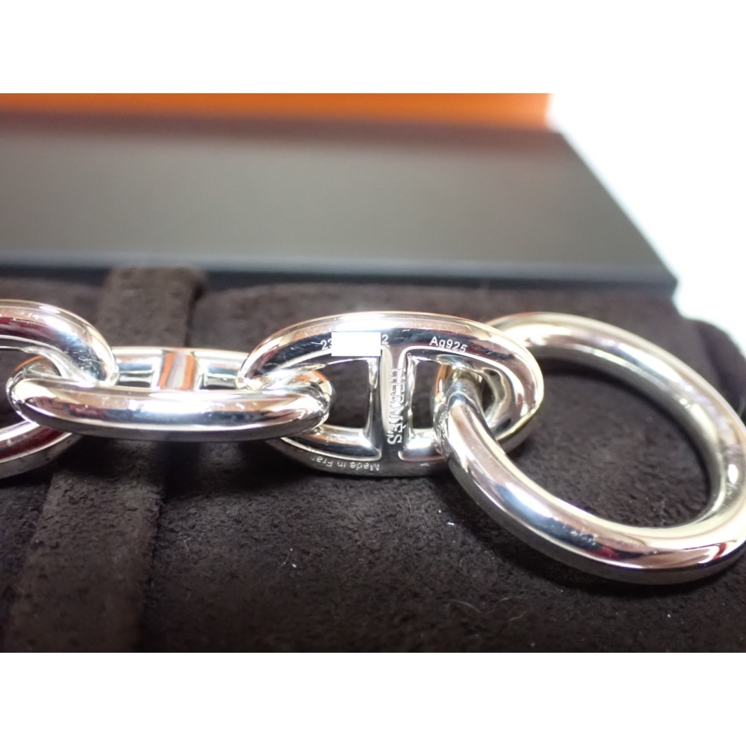 HERMES - エルメス シルバーブレスレット AG-925 HERMES - エルメス シルバーブレスレット AG-925