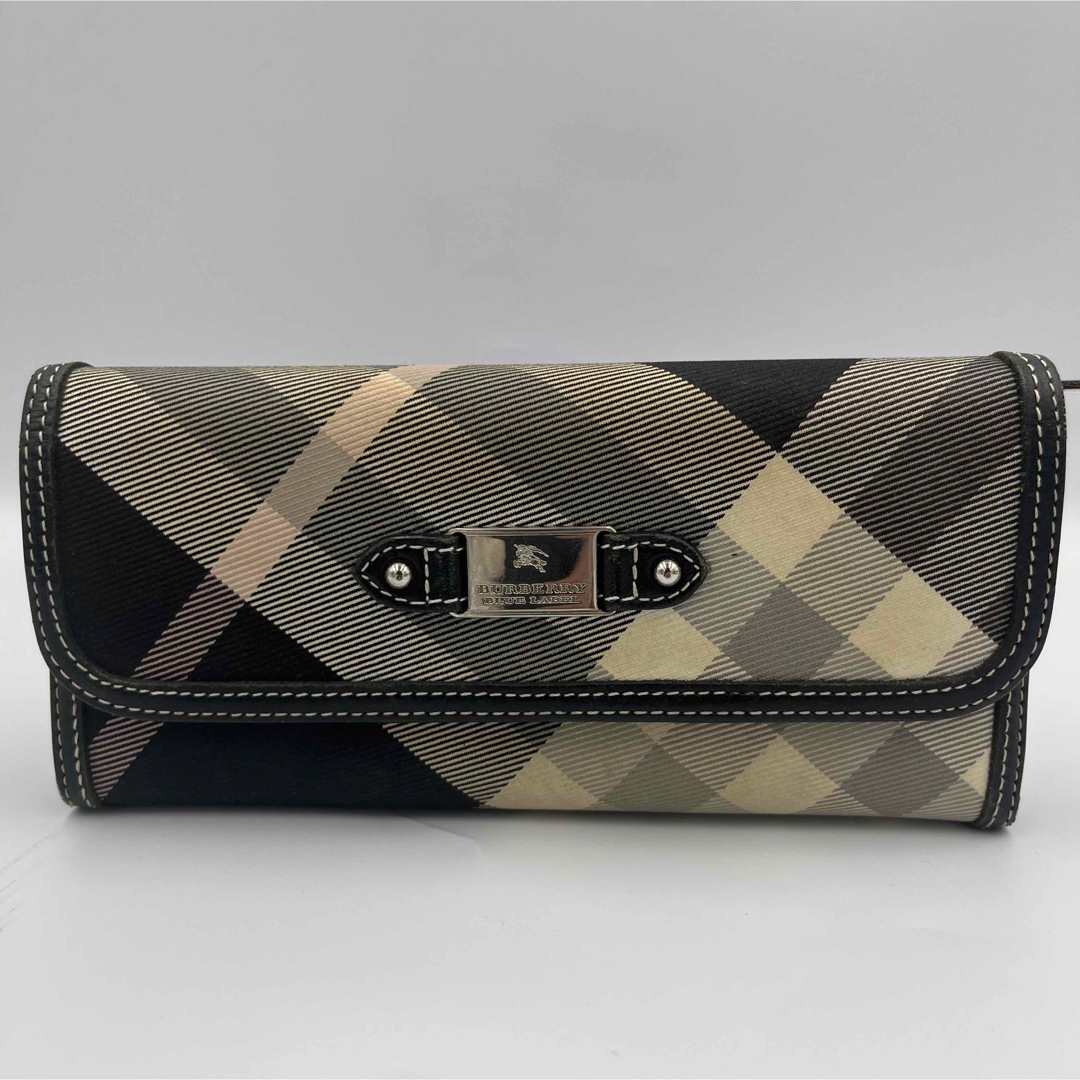 BURBERRY BLUE LABEL - バーバリーブルーレーベル 長財布 ノバ BURBERRY BLUE LABEL - バーバリーブルーレーベル 長財布 ノバ