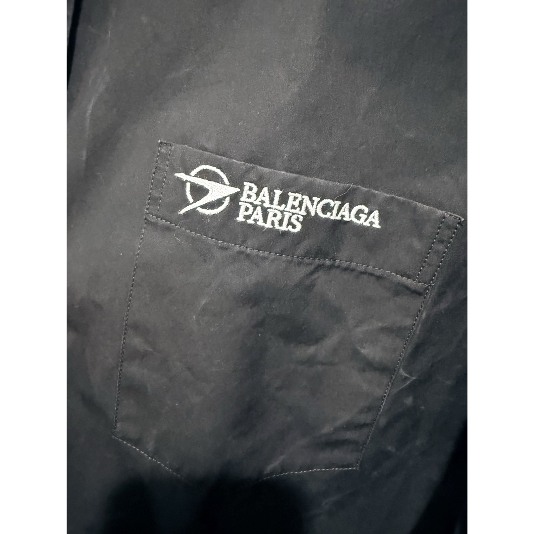 BALENCIAGA - 【即納】BALENCIAGA バレンシアガ ロゴ刺繍長袖 BALENCIAGA - 【即納】BALENCIAGA バレンシアガ ロゴ刺繍長袖