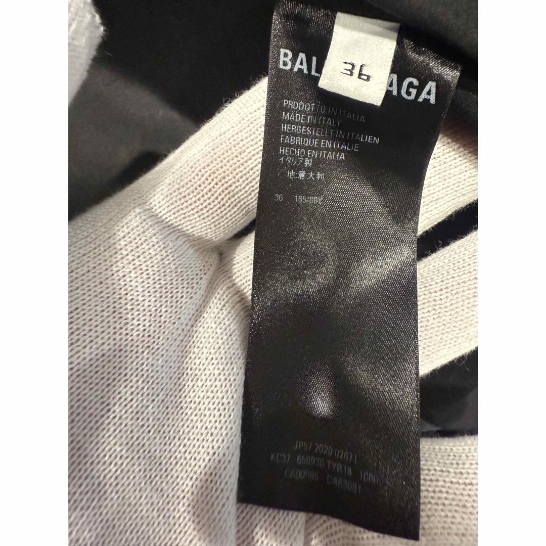 BALENCIAGA - 【即納】BALENCIAGA バレンシアガ ロゴ刺繍長袖 BALENCIAGA - 【即納】BALENCIAGA バレンシアガ ロゴ刺繍長袖