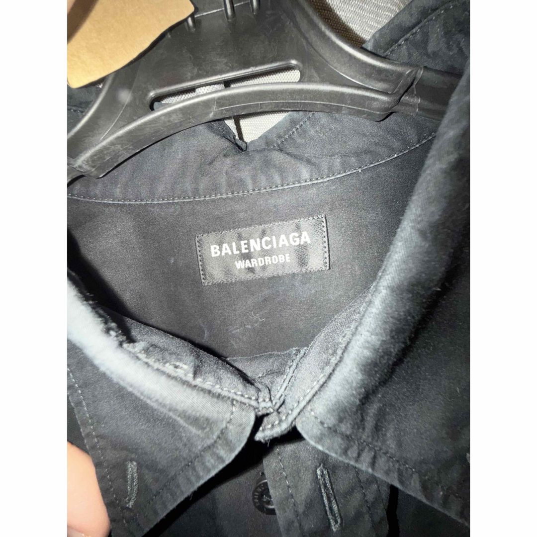 BALENCIAGA - 【即納】BALENCIAGA バレンシアガ ロゴ刺繍長袖 BALENCIAGA - 【即納】BALENCIAGA バレンシアガ ロゴ刺繍長袖