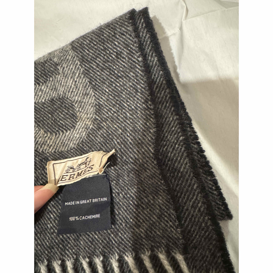 HERMES - 美品 HERMES エルメス カシミヤ100%マフラーの通販 by HERMES - 美品 HERMES エルメス カシミヤ100%マフラーの通販 by
