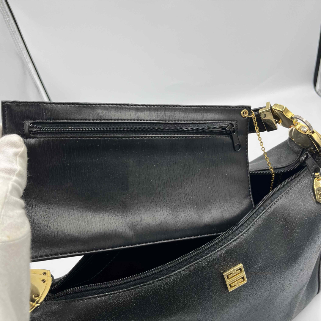 GIVENCHY - 【良品】ジバンシー ワンショルダーバッグ 2way ロゴ GIVENCHY - 【良品】ジバンシー ワンショルダーバッグ 2way ロゴ