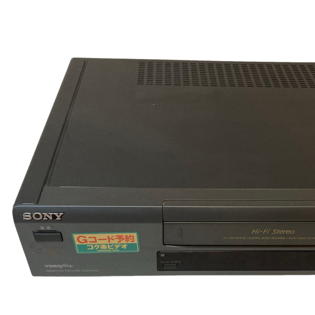 SONY - 【整備済】SONY ソニー SLV-FX1 ビデオデッキ VHS SONY - 【整備済】SONY ソニー SLV-FX1 ビデオデッキ VHS