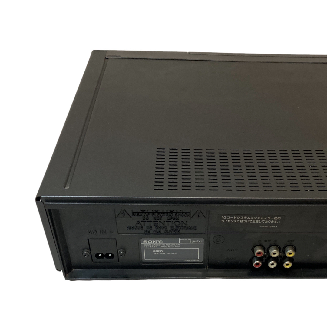 SONY - 【整備済】SONY ソニー SLV-FX1 ビデオデッキ VHS SONY - 【整備済】SONY ソニー SLV-FX1 ビデオデッキ VHS