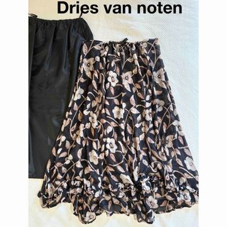DRIES VAN NOTEN - ドリスヴァンノッテン フローラル柄Tシャツ DRIES VAN NOTEN - ドリスヴァンノッテン フローラル柄Tシャツ