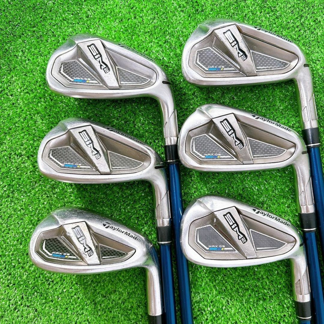 TaylorMade - テーラーメイド SIM2 MAX OS アイアン6本セット TaylorMade - テーラーメイド SIM2 MAX OS アイアン6本セット