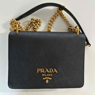 PRADA - PRADA プラダ 2wayハンドバッグ ナイロン ブラック PRADA - PRADA プラダ 2wayハンドバッグ ナイロン ブラック