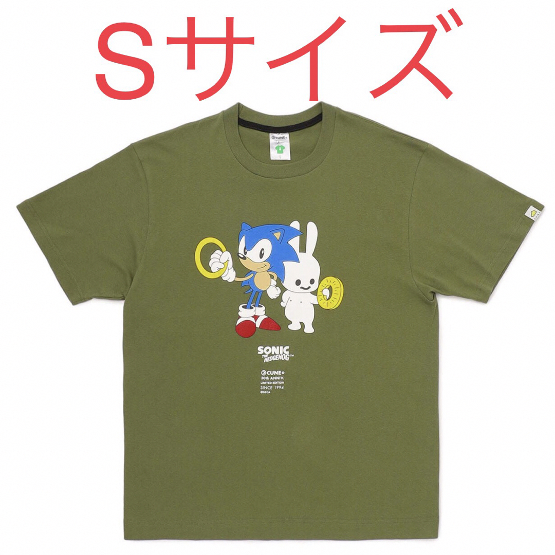 CUNE - CUNE 30th ANNIV T-SHIRTS ソニックとうさちゃん 沼 Sの CUNE - CUNE 30th ANNIV T-SHIRTS ソニックとうさちゃん 沼 Sの