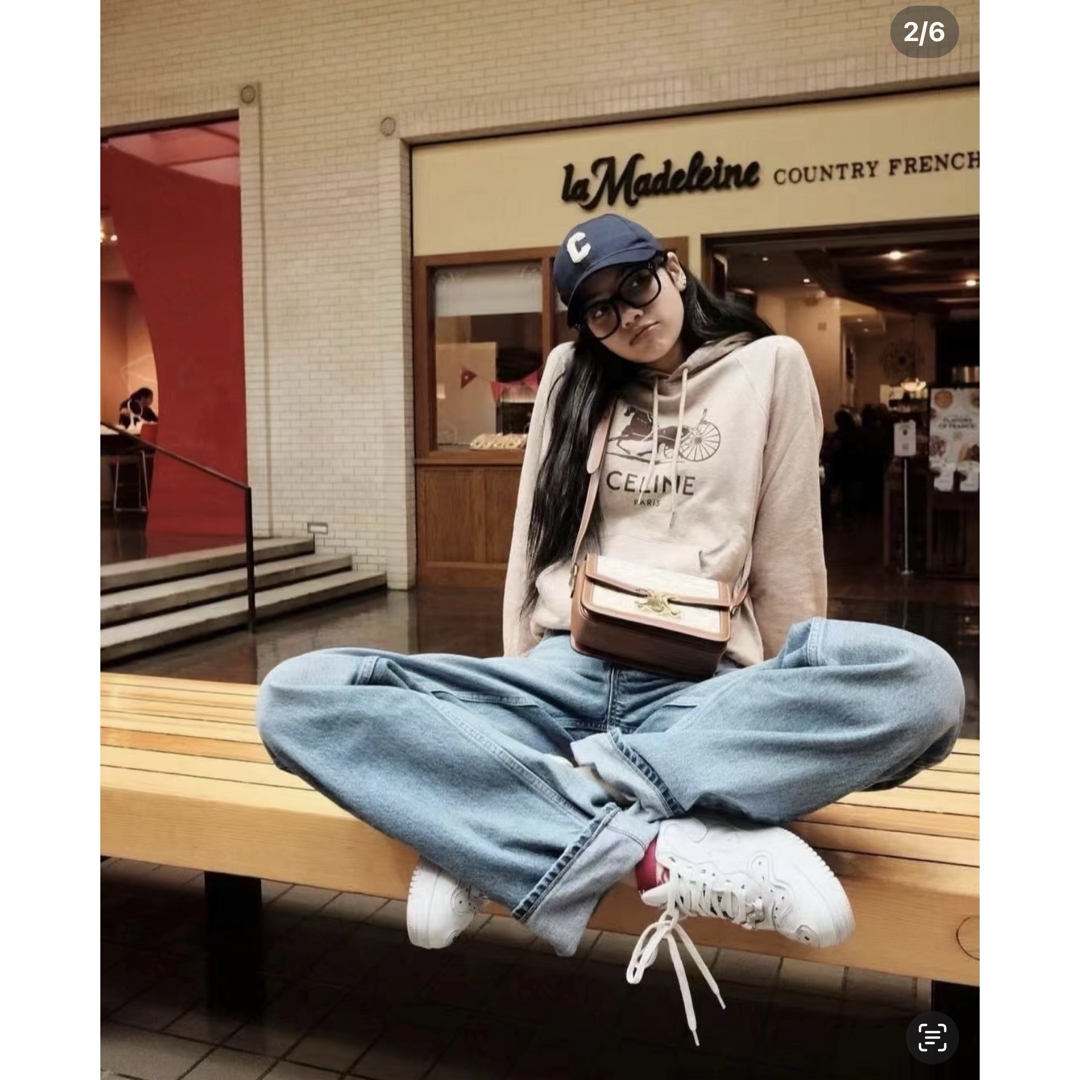 CELINE - 【新品未使用】セリーヌ リサ着用 ベースボール CELINE - 【新品未使用】セリーヌ リサ着用 ベースボール