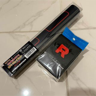 2点セット ポケモンカード R団 プレイマット フリップデッキ 2点セット ポケモンカード R団 プレイマット フリップデッキ