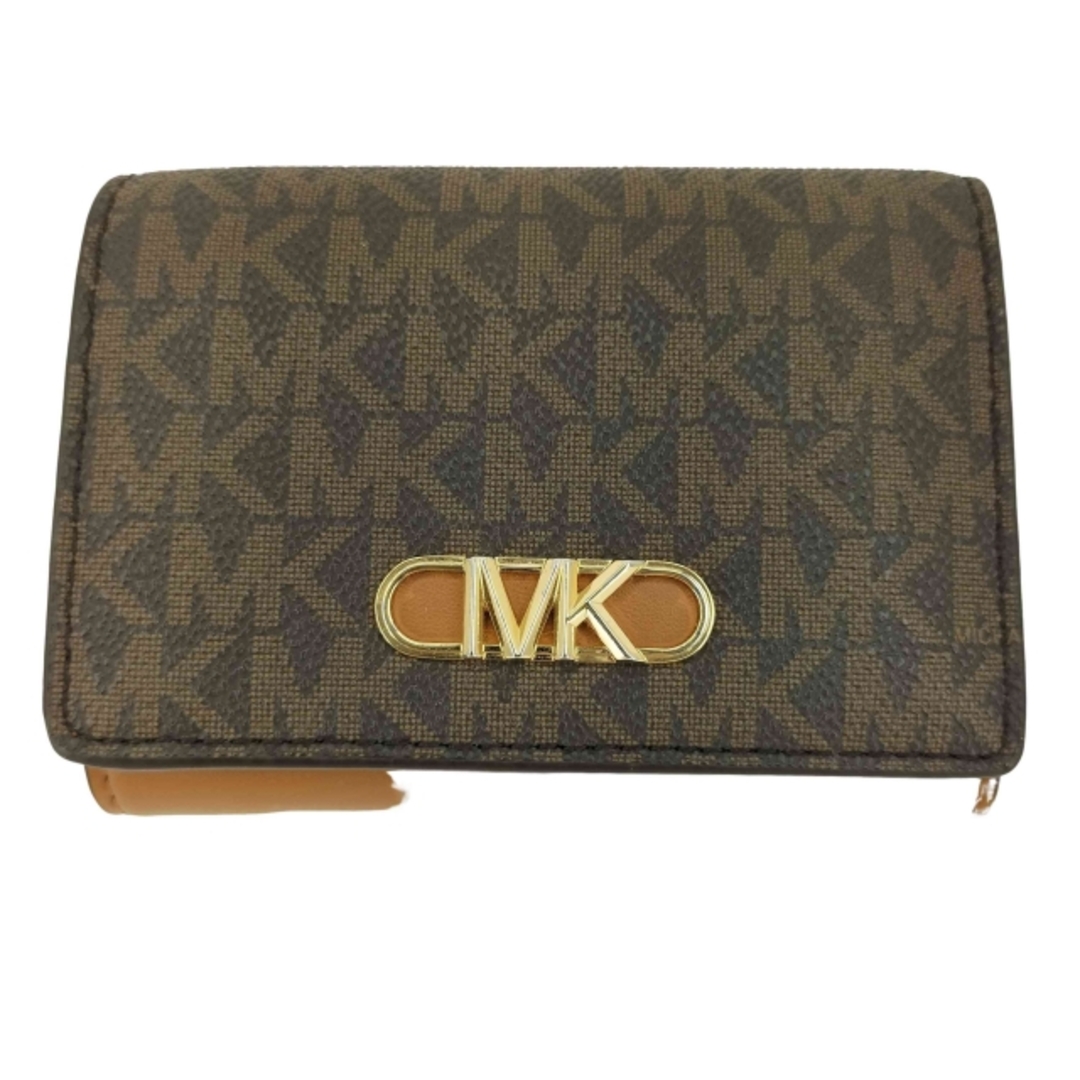 MICHAEL KORS - Michael Kors(マイケルコース) 総柄 三つ折り MICHAEL KORS - Michael Kors(マイケルコース) 総柄 三つ折り