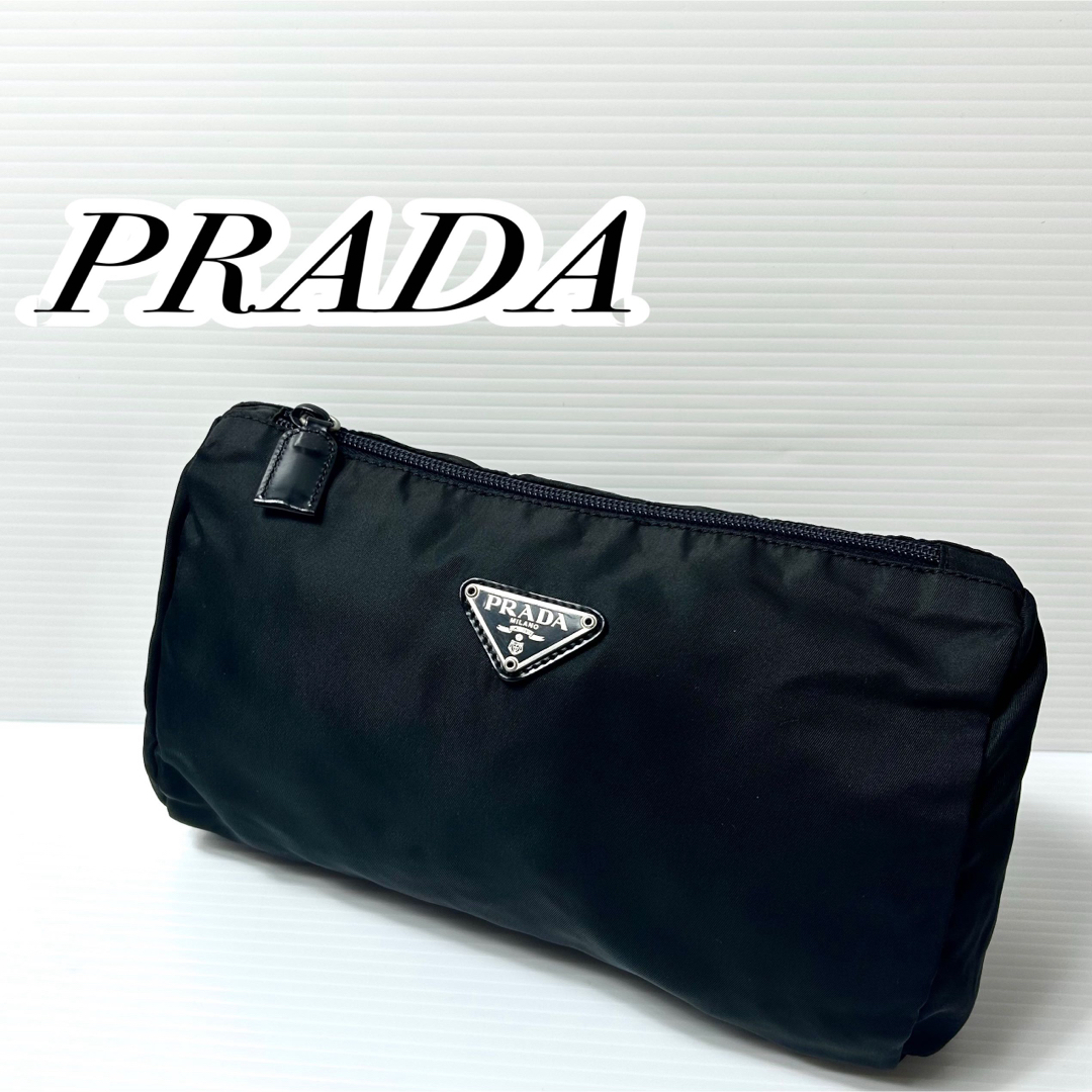 PRADA - PRADA プラダ 化粧ポーチ トラベルポーチ マルチケース PRADA - PRADA プラダ 化粧ポーチ トラベルポーチ マルチケース