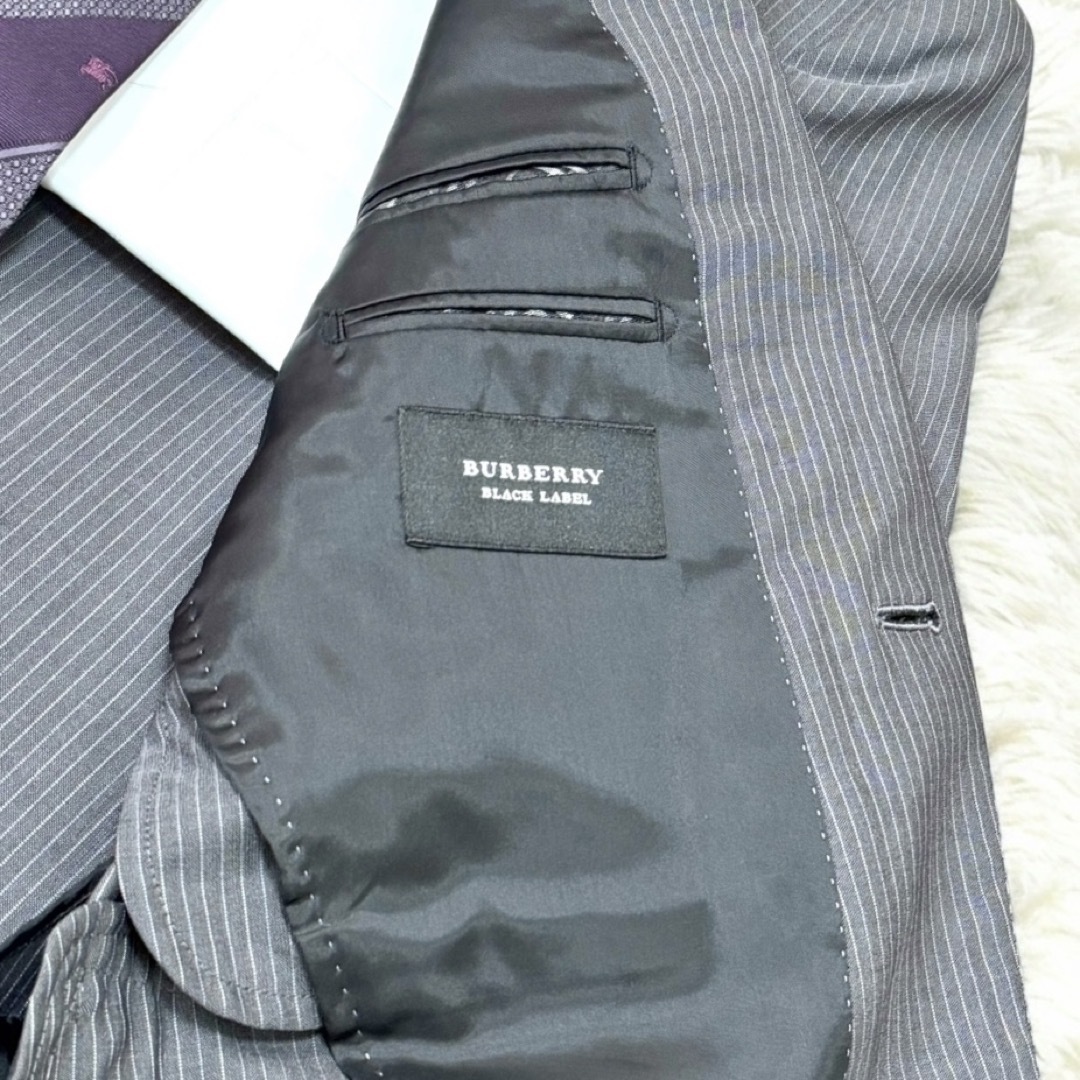 BURBERRY BLACK LABEL - シルク混 バーバリーブラックレーベル BURBERRY BLACK LABEL - シルク混 バーバリーブラックレーベル