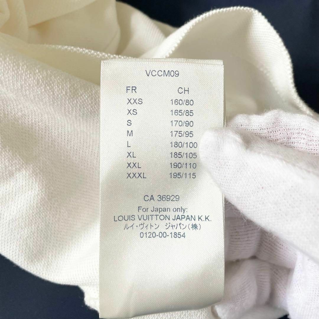 LOUIS VUITTON - 美品 現行タグ ルイヴィトン Tシャツ ダミエ柄 LOUIS VUITTON - 美品 現行タグ ルイヴィトン Tシャツ ダミエ柄