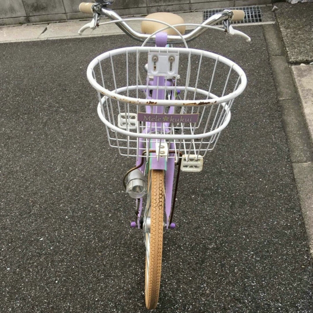 AEON(イオン)の自転車　女の子　22インチ キッズ/ベビー/マタニティの外出/移動用品(自転車)の商品写真