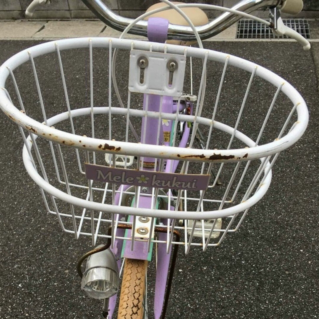 AEON(イオン)の自転車　女の子　22インチ キッズ/ベビー/マタニティの外出/移動用品(自転車)の商品写真