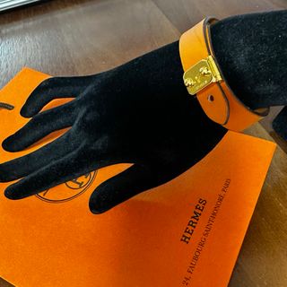 HERMES - 722 エルメス エトリヴィエール レザー ブラウン HERMES - 722 エルメス エトリヴィエール レザー ブラウン